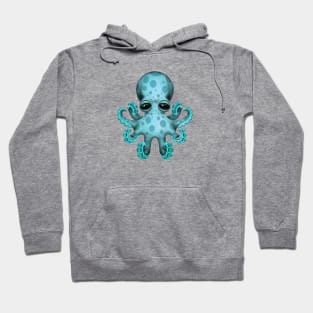 Cute Blue Baby Octopus Hoodie